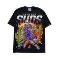 Cactus Crossover T-Shirt - Black