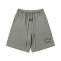 Fear Of God Essentials Heather Grey Arc Logo Fleece Sweat Shorts