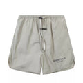 Essentials Fear Of God Light Beige Lightweight Nylon Shorts
