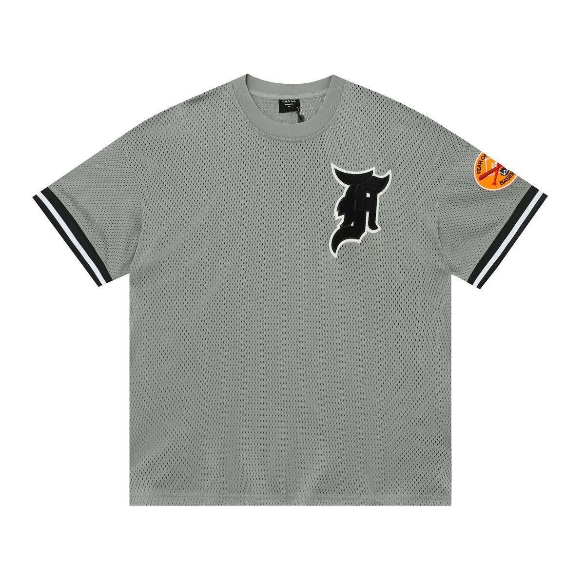 Fear of God Mesh Baseball Jersey Short‑Sleeve Tee
