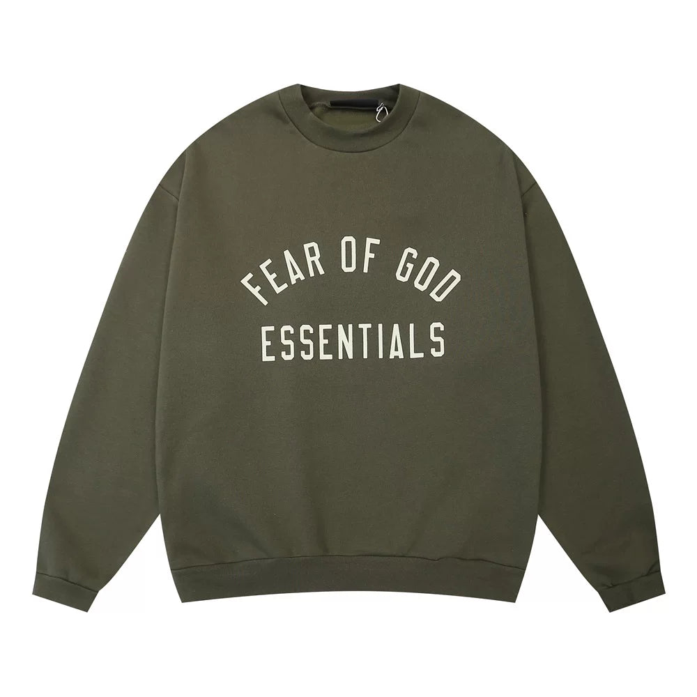 FEAR OF GOD ESSENTIALS Arch Logo Crewneck Sweatshirt