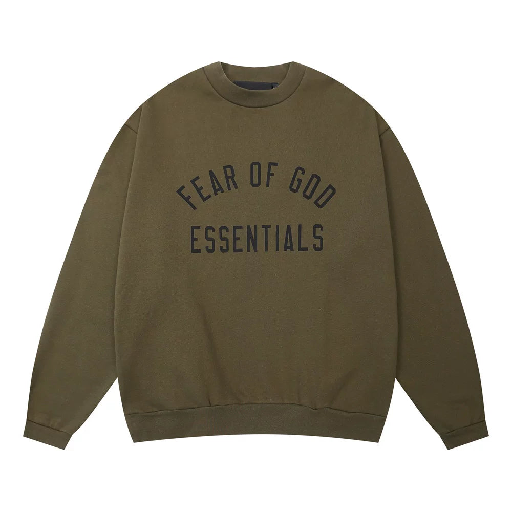 FEAR OF GOD ESSENTIALS Arch Logo Crewneck Sweatshirt