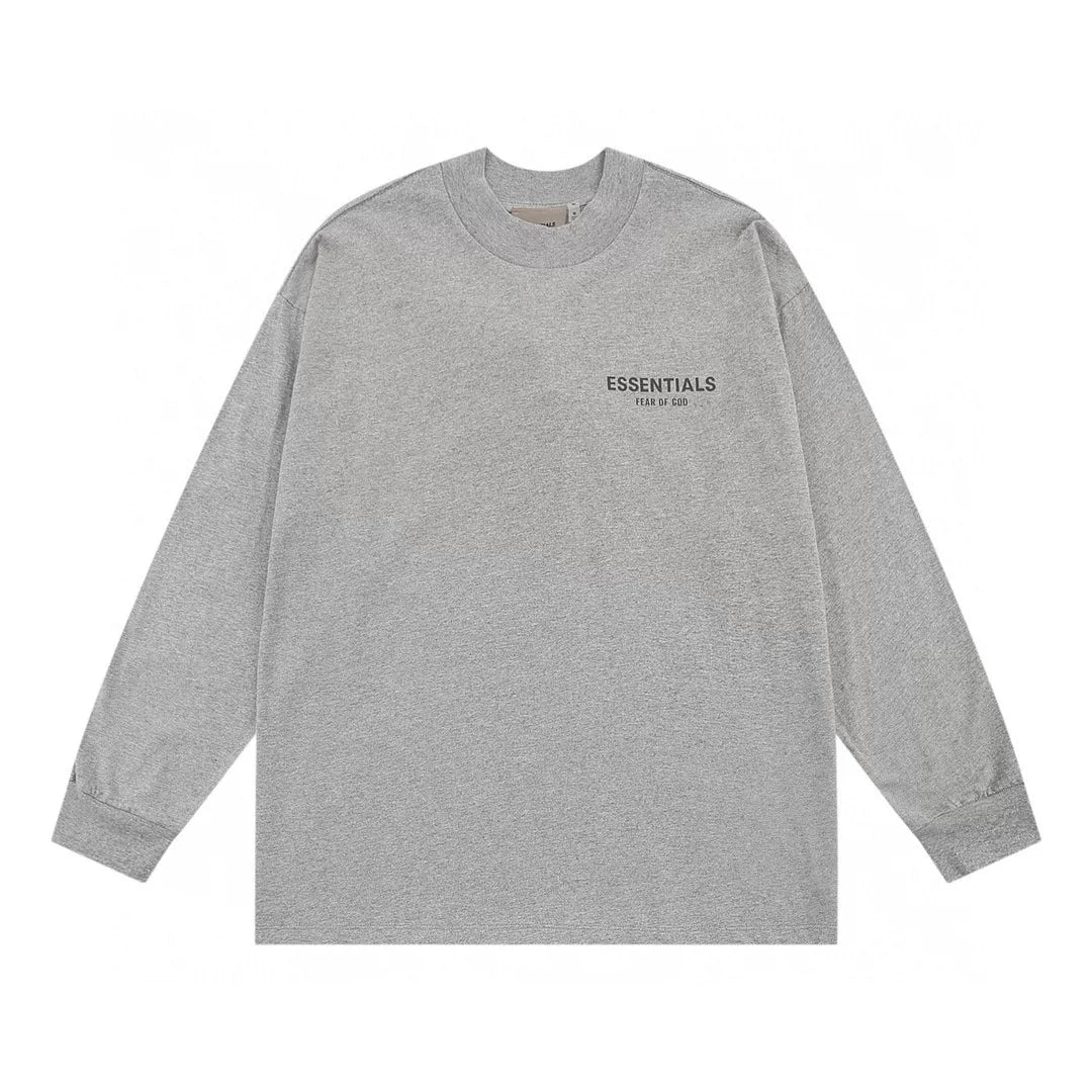 FEAR OF GOD ESSENTIALS Oversized Mock Neck Long Sleeve Tee