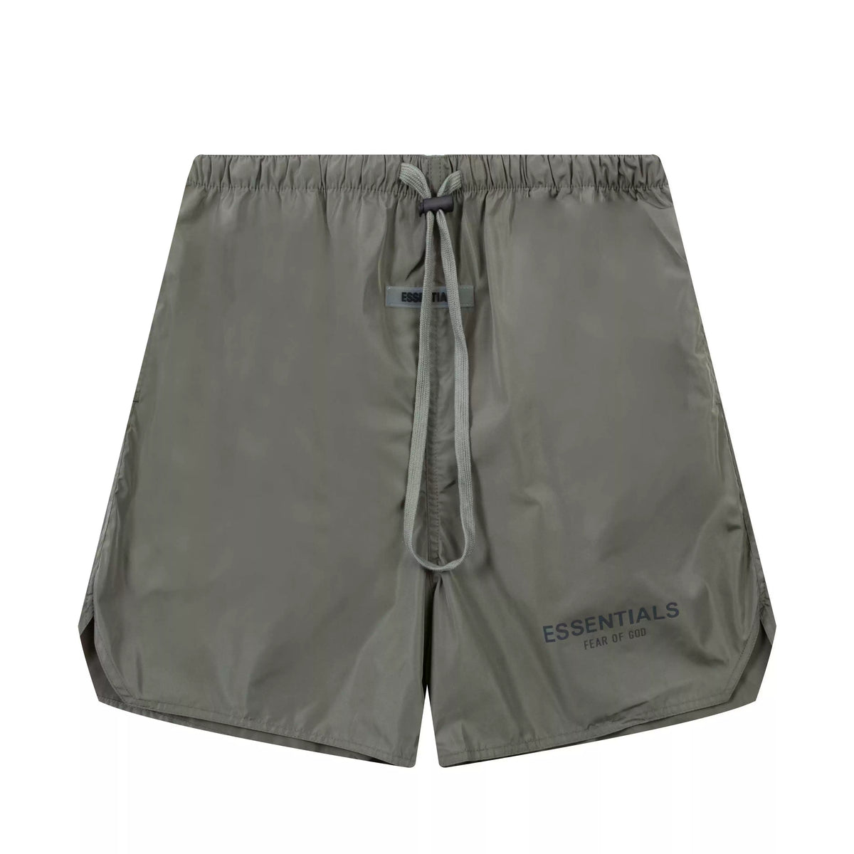 Essentials Fear Of God Olive Lightweight Nylon Shorts