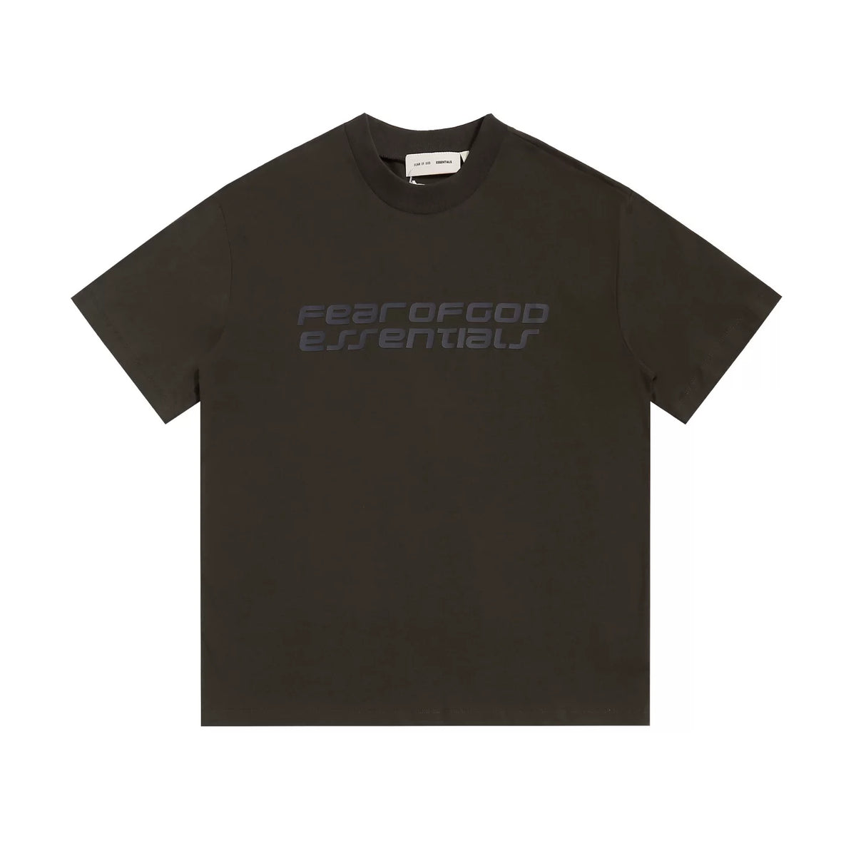 Fear of God Essentials Futuristic Font Graphic Short‑Sleeve Tee