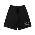 Fear Of God Essentials Black Arc Logo Fleece Sweat Shorts