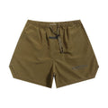Essentials Olive Green Nylon Board Shorts