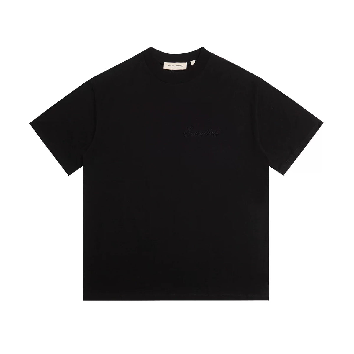 Fear of God Essentials Tone‑on‑Tone Embroidered Logo Short‑Sleeve Tee