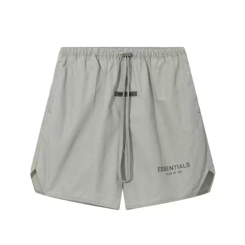 Essentials Fear Of God Cloud Grey Lightweight Nylon Shorts