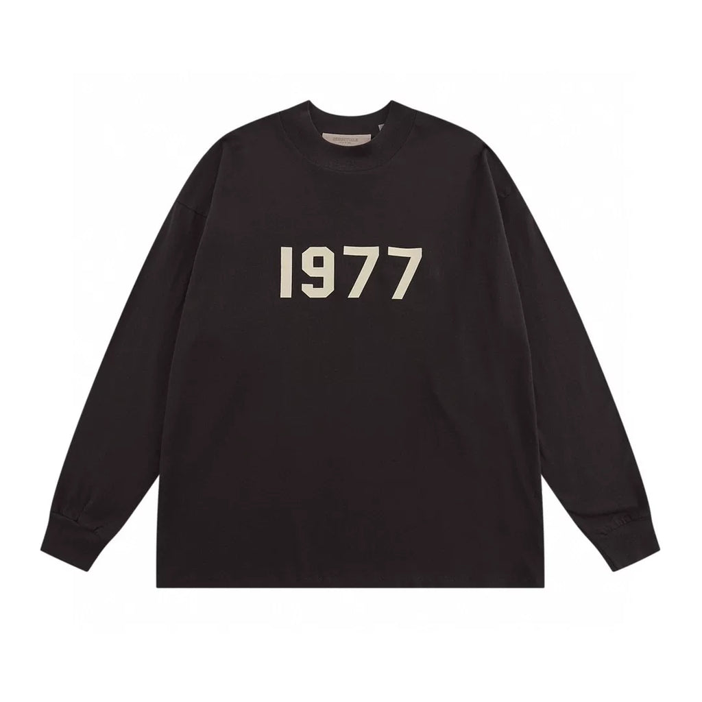 Fear of God Essentials 1977 Mock Neck Long‑Sleeve Tee