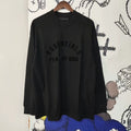Fear of God Essentials Curved Logo Long‑Sleeve Tee