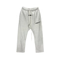 FOG ESSENTIALS Heather Grey Straight‑Leg Fleece Sweatpants