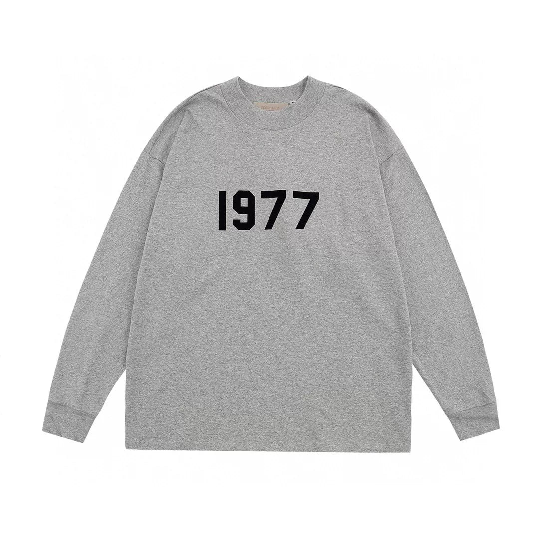 Fear of God Essentials 1977 Mock Neck Long‑Sleeve Tee