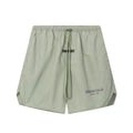 Essentials Fear Of God Sage Green Lightweight Nylon Shorts