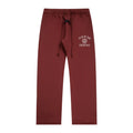 FOG Burgundy Logo Straight‑Leg Heavy Fleece Sweatpants