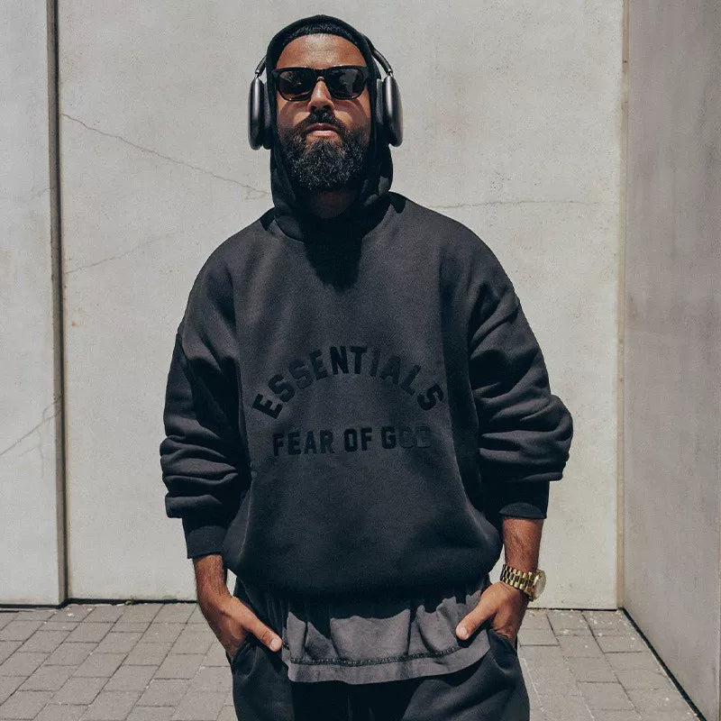 Fear of God Essentials Arch Logo Pullover Hoodie