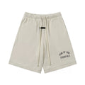 Fear Of God Essentials Cream Arc Logo Fleece Sweat Shorts