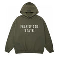 Fear of God State Logo Pullover Hoodie