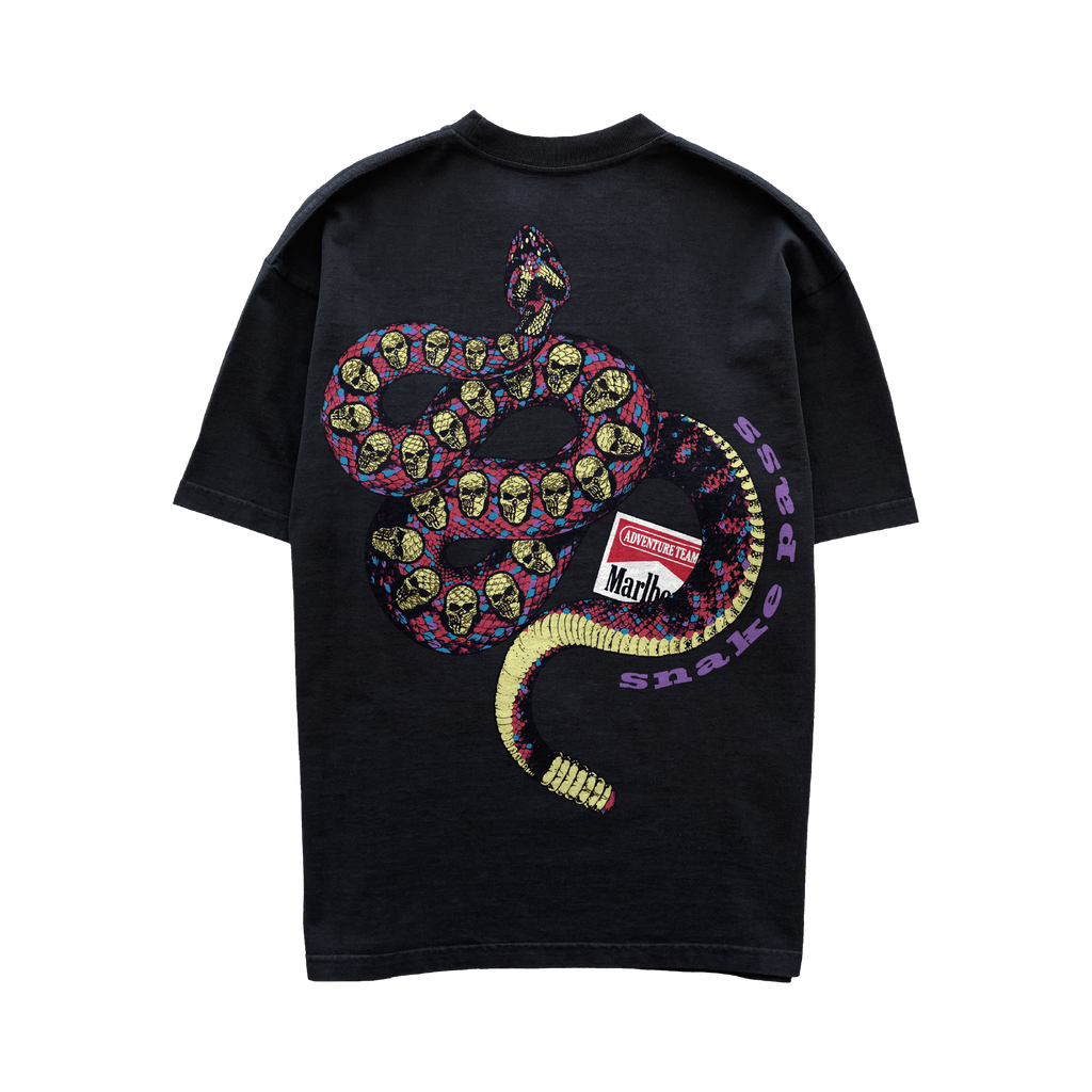 Snake Pass Pocket T-Shirt - Black